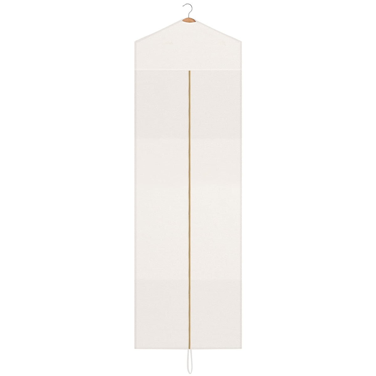 Sotiff Cotton Dress Garment Bags for Gowns Travel,White,70 X 23.6 Inch