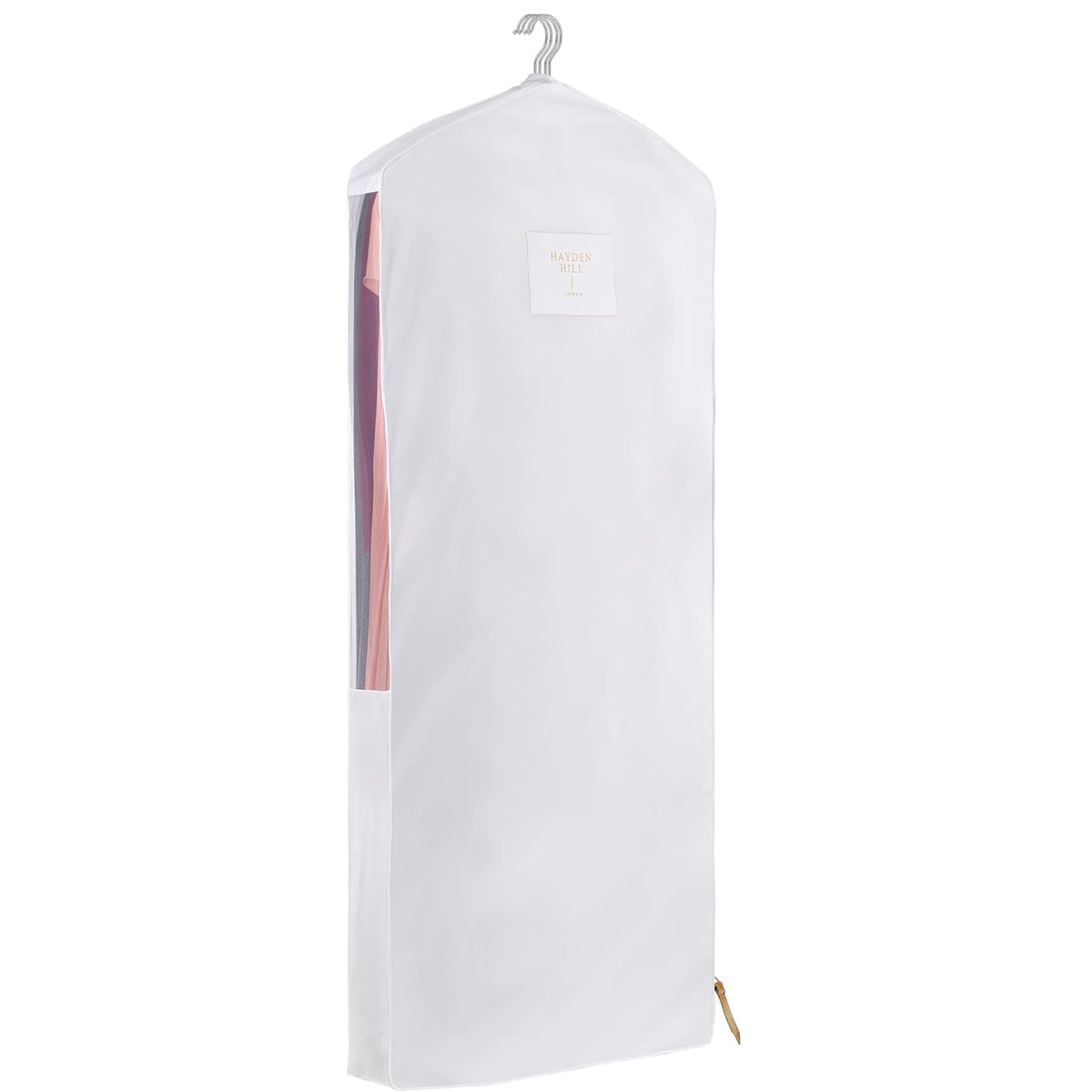 Hayden Hill Luxury Organic Cotton Garment Bag for Hanging Clothes Long 58"