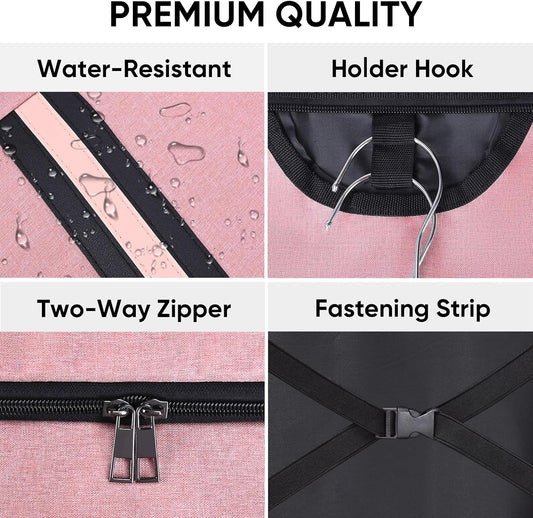 BALEINE Garment Bags for Travel, Water Resistant Carry on Suit Bag