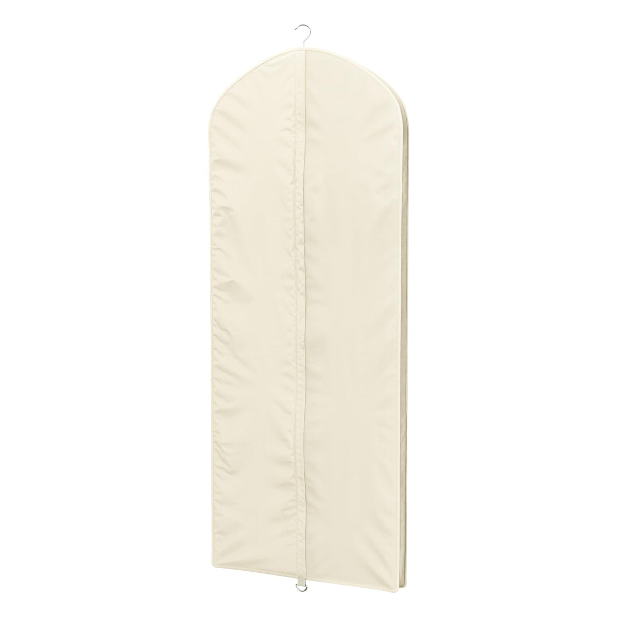 Univivi Satin Garment Bags for Hanging Clothes, Black, 43 Inch, 2 Pack