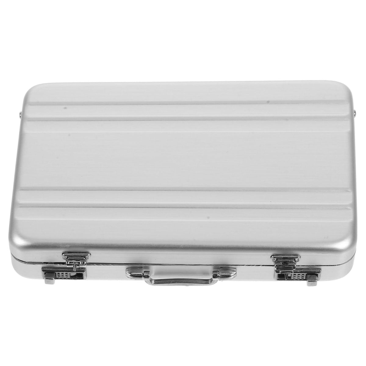 IMIKEYA Business Card Holder: Mini Business Card Storage Box Case for Men Or Women Waterproof Aluminium Briefcase Pocket Credit Holders for Men Organizer