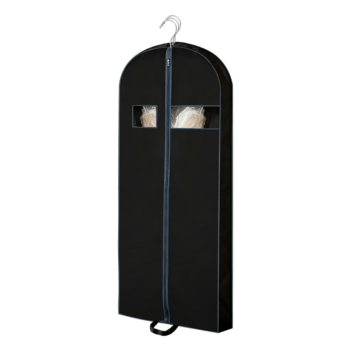 43" Garment Bag Suit Bag Garment Bags for Travel Duffle Bags for Hanging Clothes Storage Bag Carry on Garment Bag,Ideal for Wardrobes, Blazers, Dresses, Coats