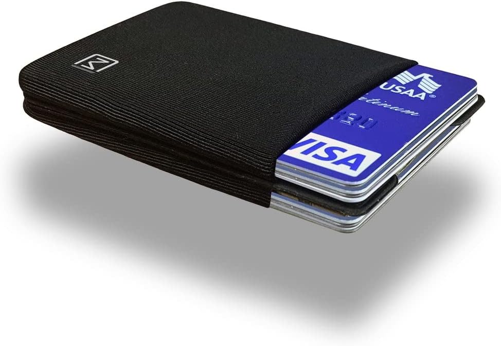 Modern Carry Ultra Thin Elastic Card Holder Single & Double Pocket