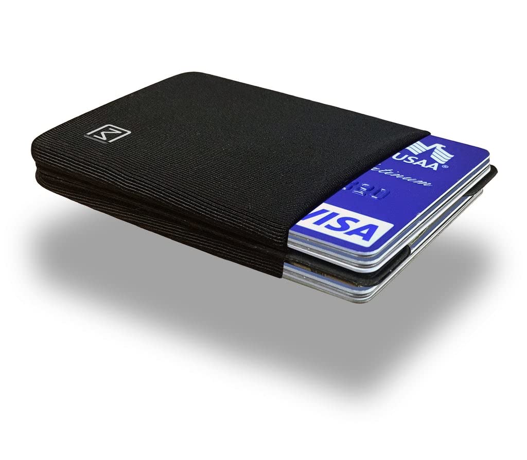 Modern Carry Ultra Thin Elastic Card Holder Single & Double Pocket