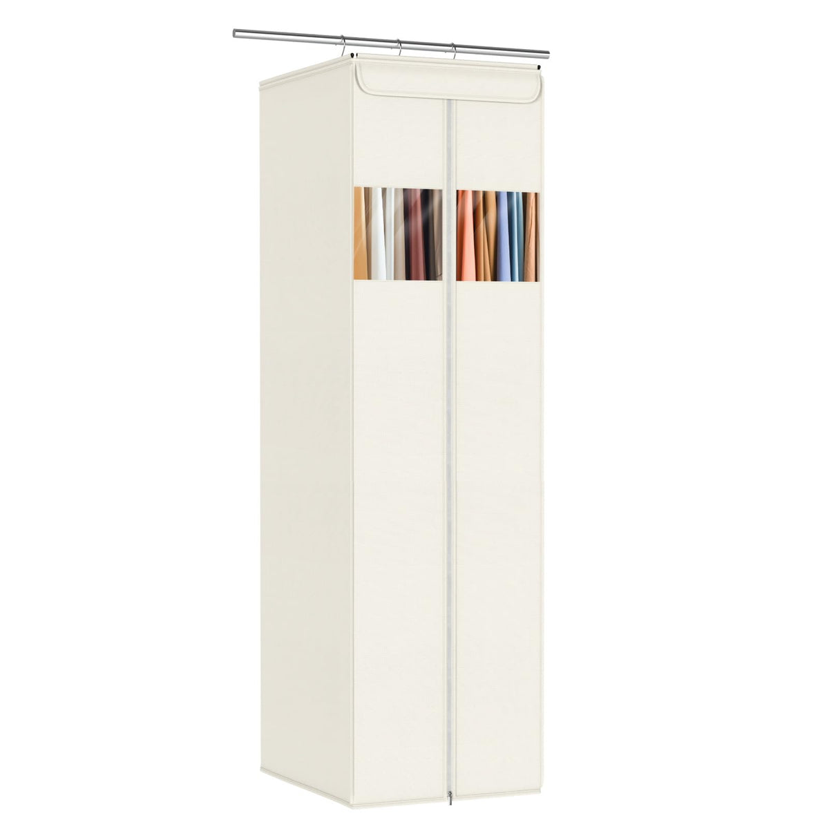 Zilink Garment Bags for Hanging Clothes Hanging Storage Bags 54 in, 2 Pack