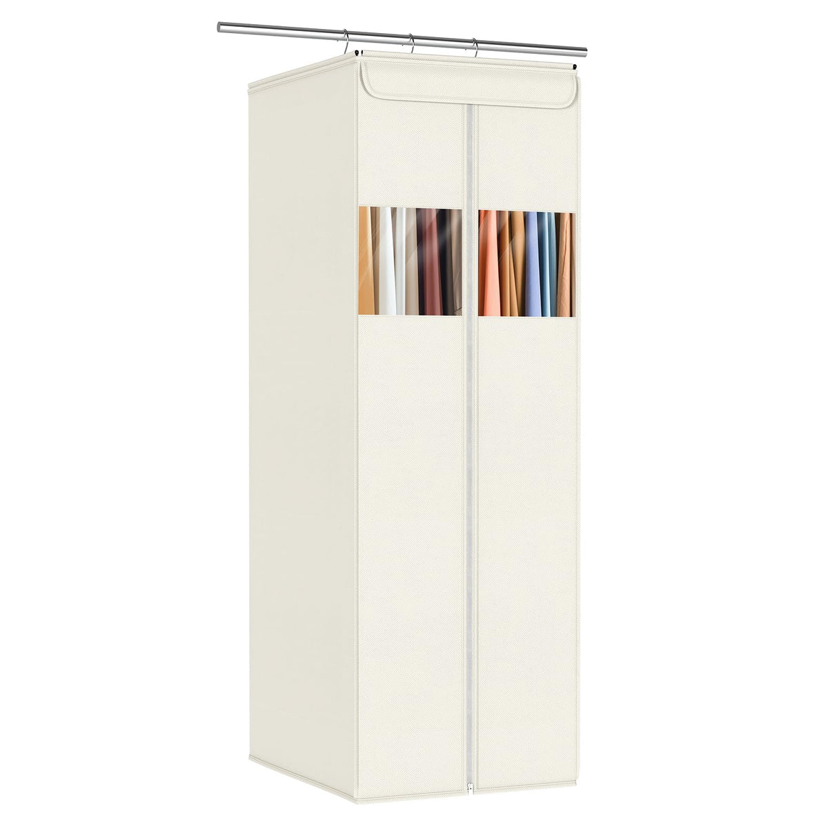 Zilink Garment Bags for Hanging Clothes Hanging Storage Bags 54 in, 2 Pack