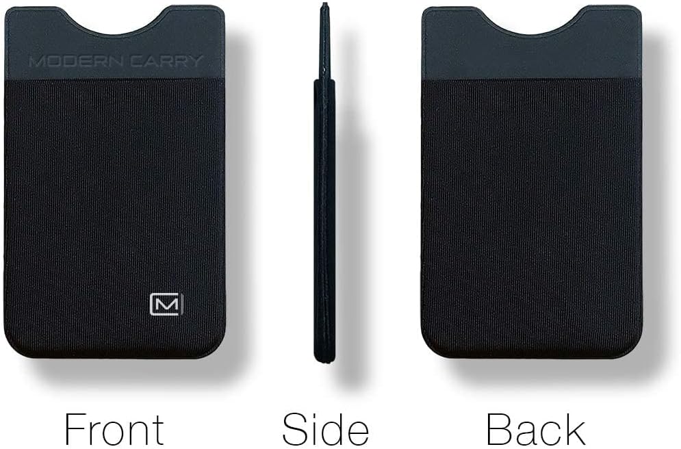 Modern Carry Ultra Thin Elastic Card Holder Single & Double Pocket