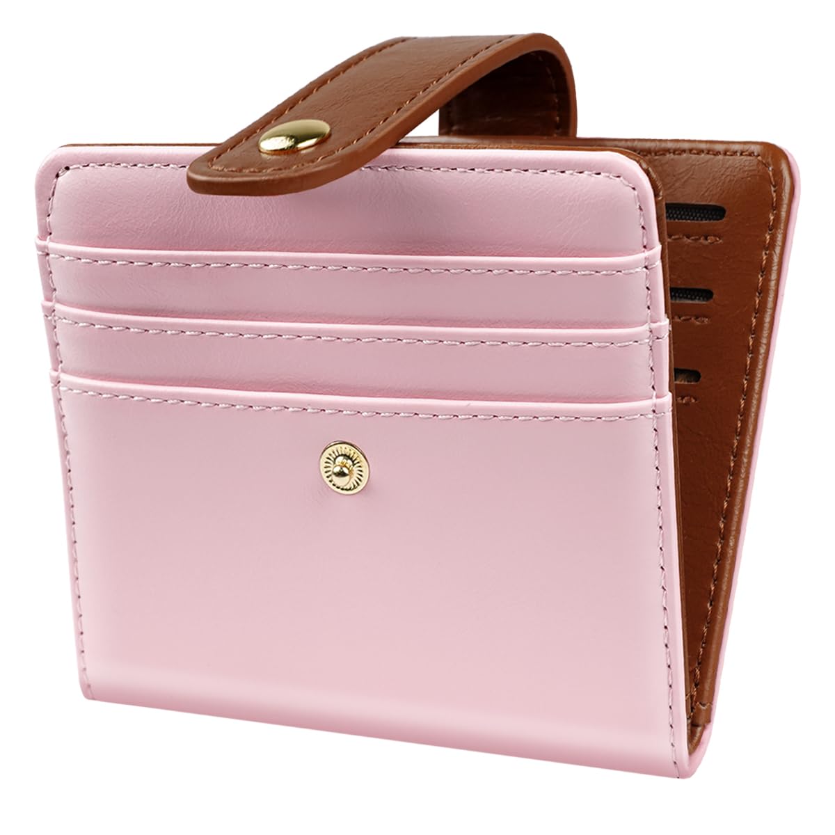 Small Wallets for Women Slim Minimalist Bifold Credit Card Holder