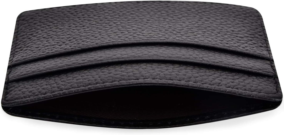 EASTNIGHTS Credit Card Holder Slim Wallet Leather Minimalist Wallet with ID Window