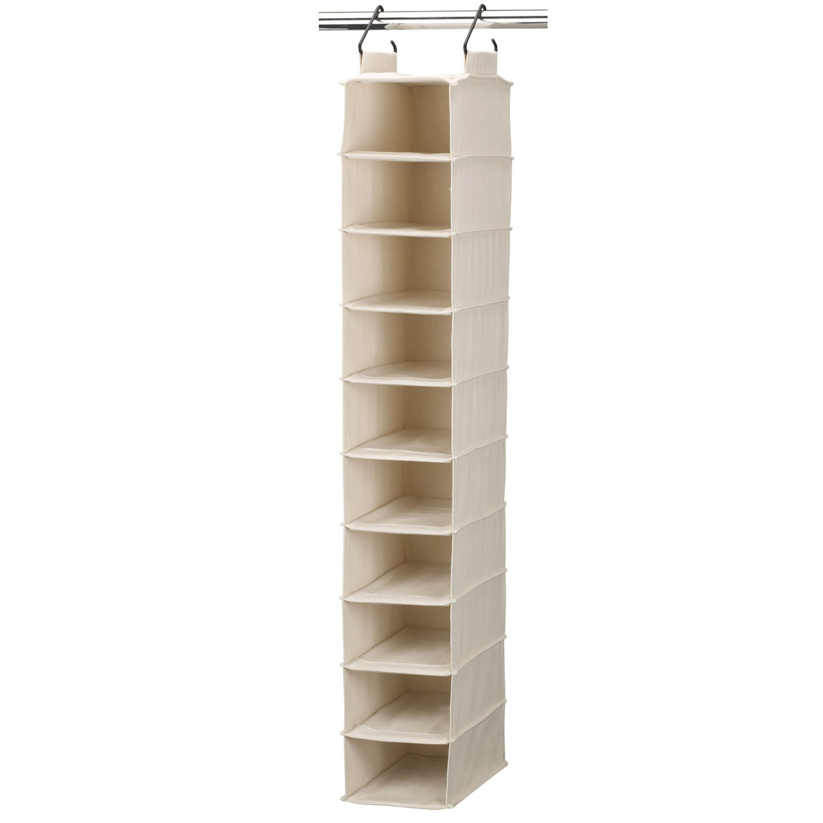 Household Essentials 3392-1 Cedarline Collection Hanging Garment Bag | Dress and Suit Protector | Natural Cotton Canvas,Off-White