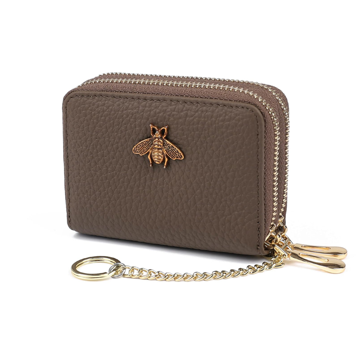 imeetu RFID Credit Card Holder, Small Card Wallet Women, Leather Card Case