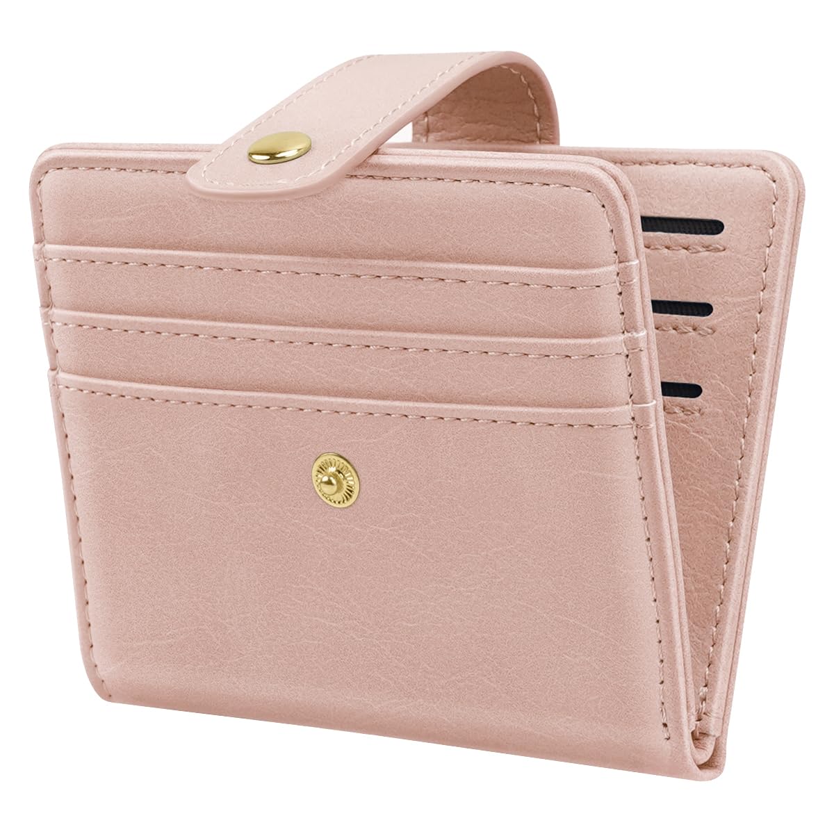 Small Wallets for Women Slim Minimalist Bifold Credit Card Holder