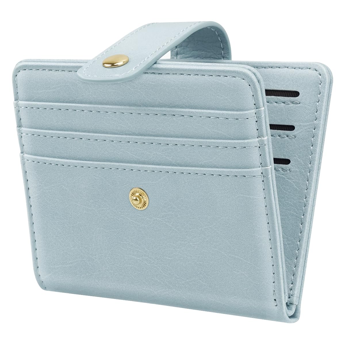 Small Wallets for Women Slim Minimalist Bifold Credit Card Holder