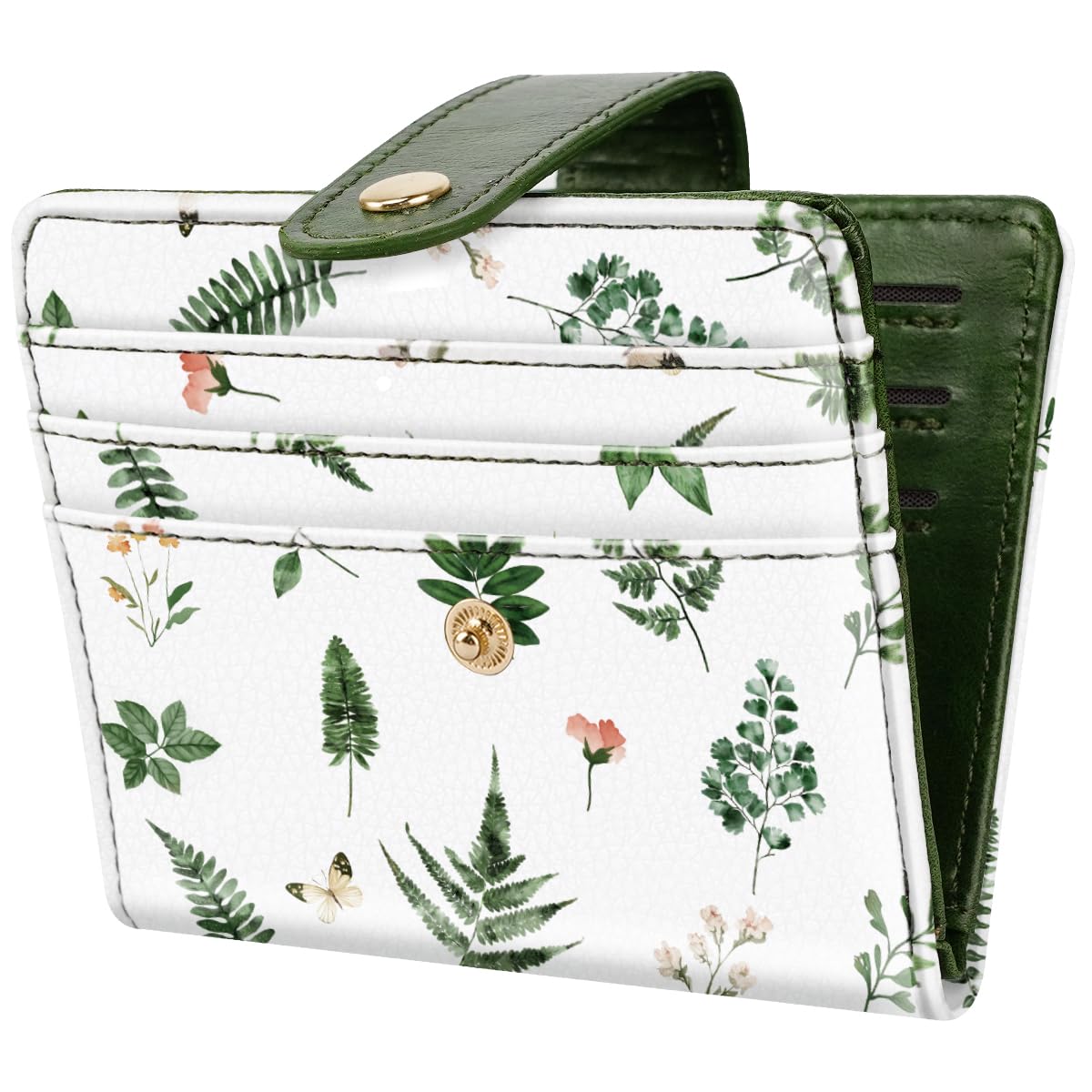 Small Wallets for Women Slim Minimalist Bifold Credit Card Holder