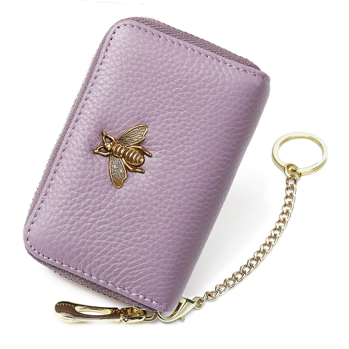 imeetu RFID Credit Card Holder, Small Card Wallet Women, Leather Card Case