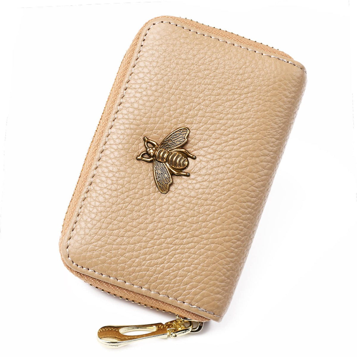 imeetu RFID Credit Card Holder, Small Card Wallet Women, Leather Card Case