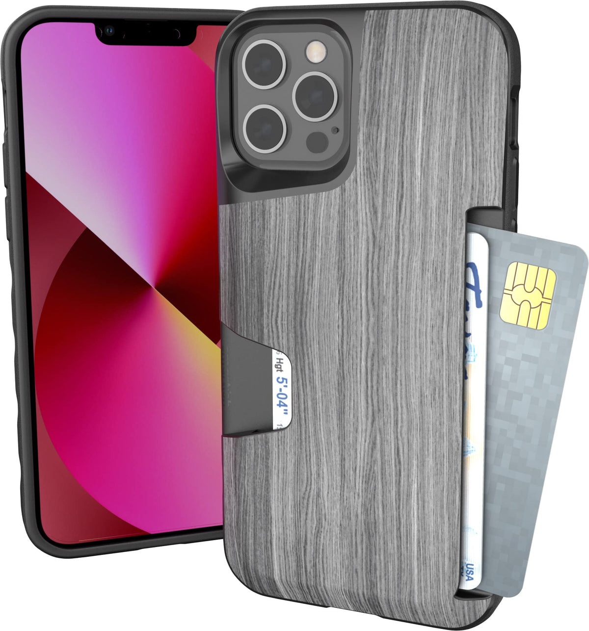 Smartish iPhone 18 Pro/17 Pro Wallet Case, Wallet Slayer Vol 1, Black