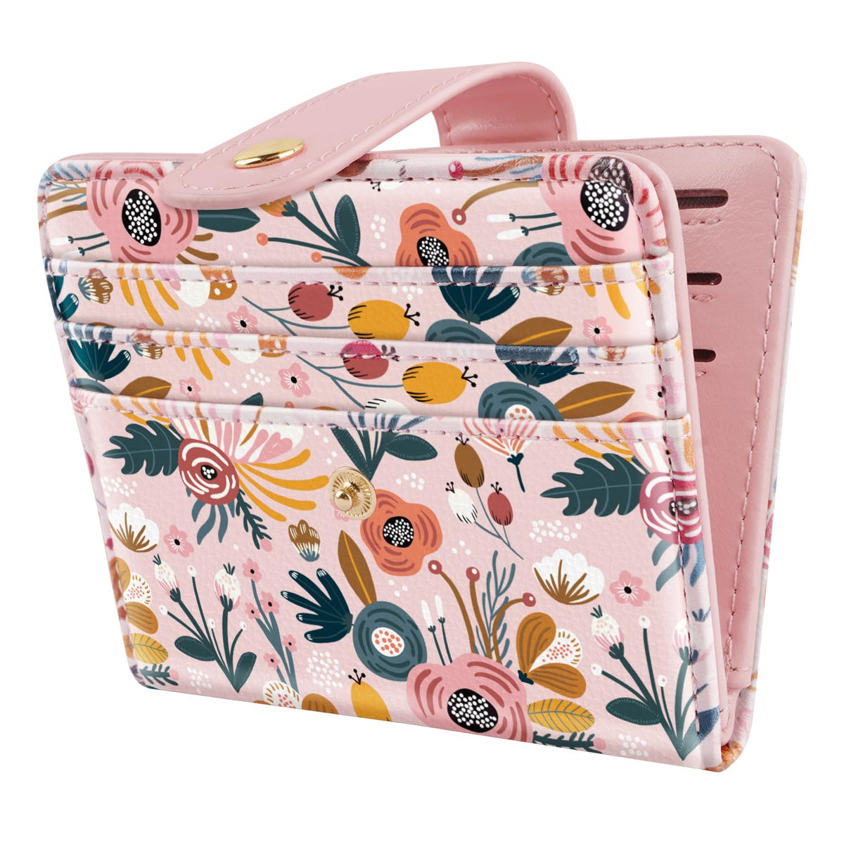 Small Wallets for Women Slim Minimalist Bifold Credit Card Holder
