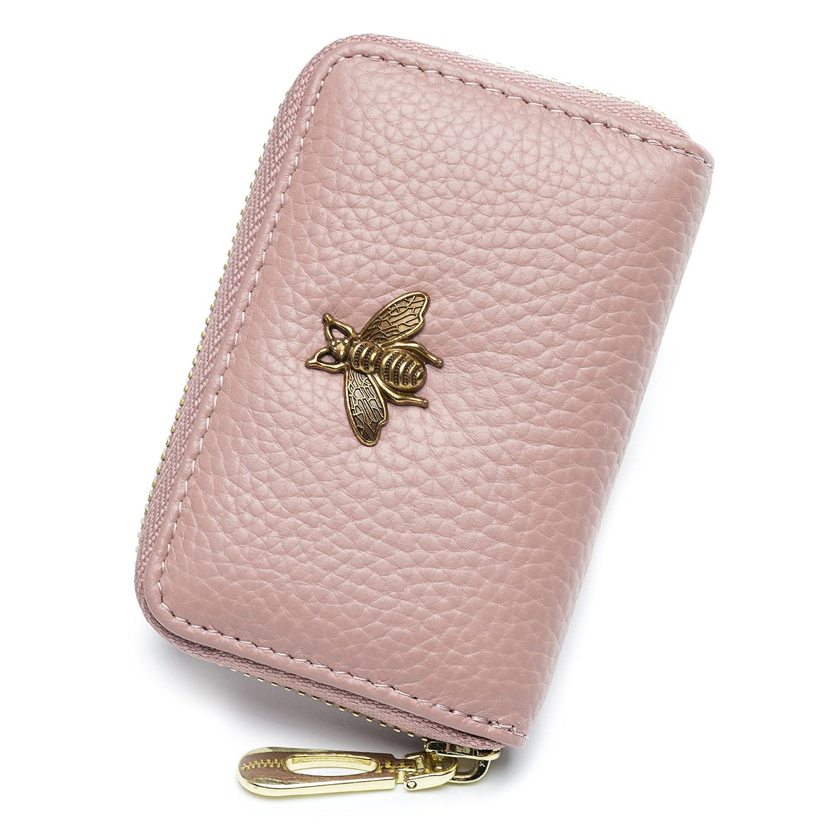 imeetu RFID Credit Card Holder, Small Card Wallet Women, Leather Card Case
