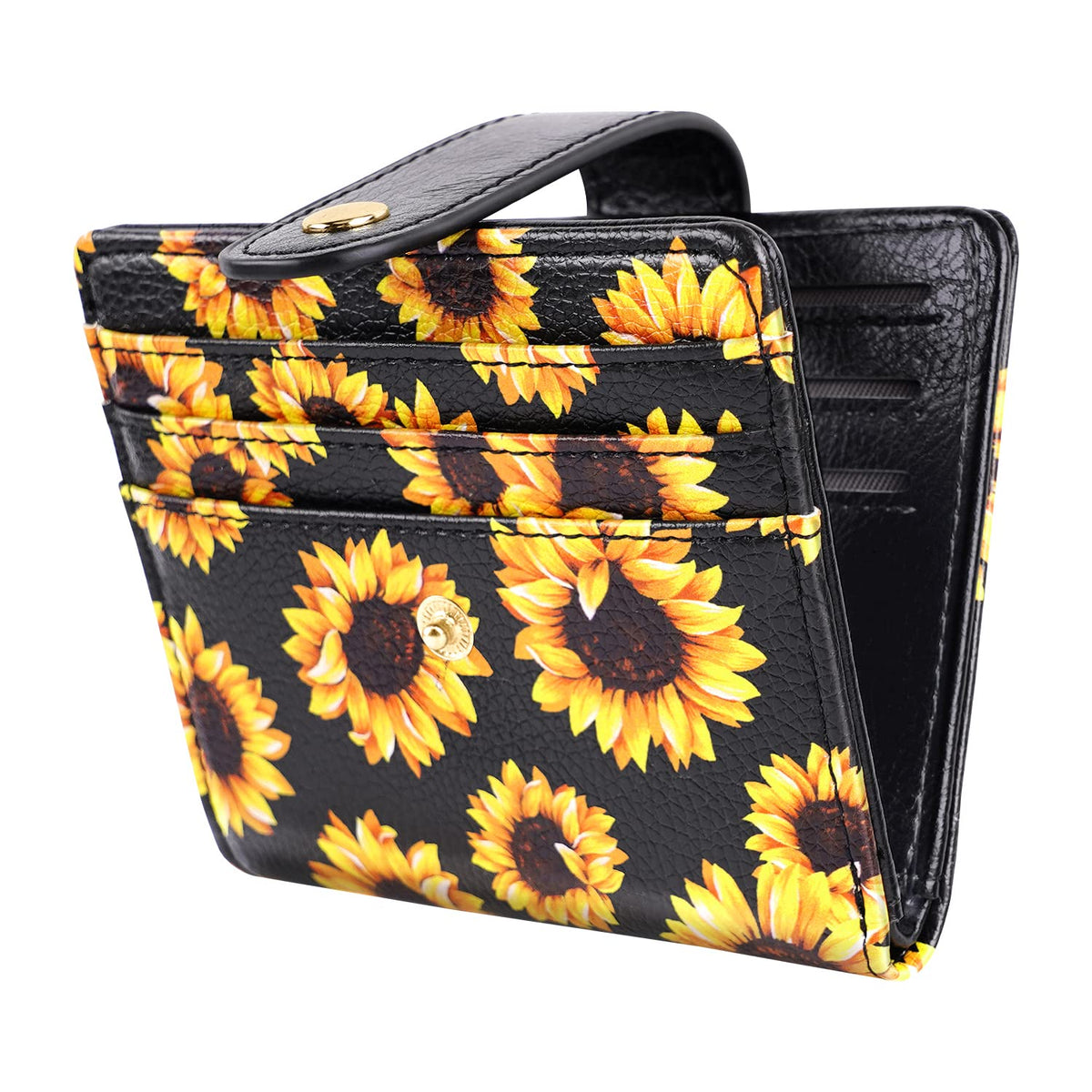 Small Wallets for Women Slim Minimalist Bifold Credit Card Holder