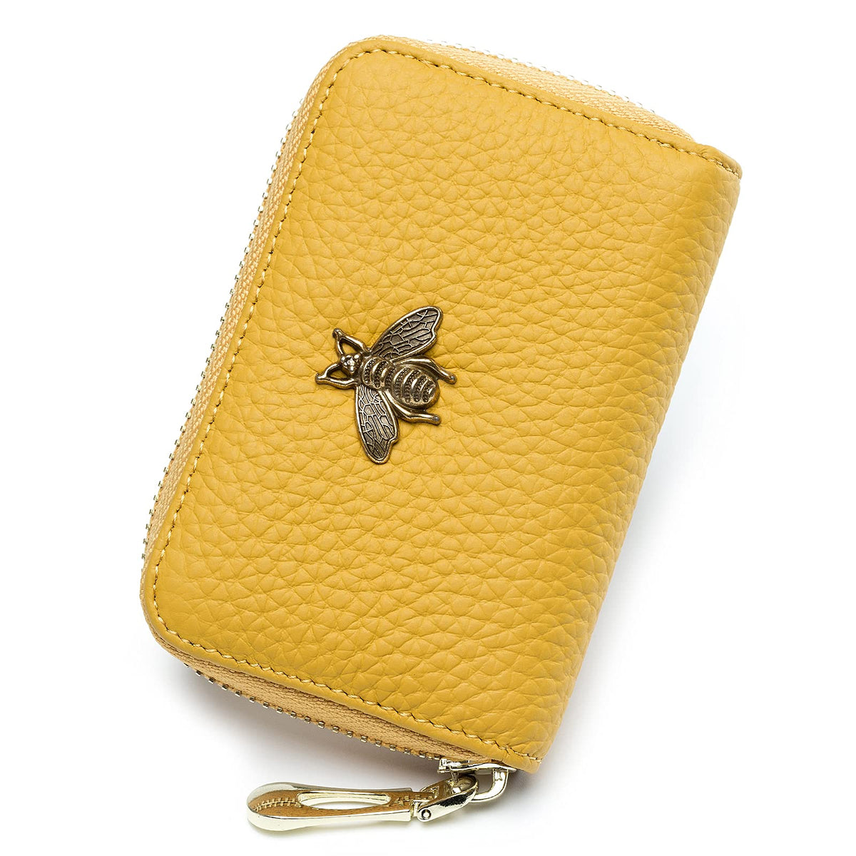 imeetu RFID Credit Card Holder, Small Card Wallet Women, Leather Card Case