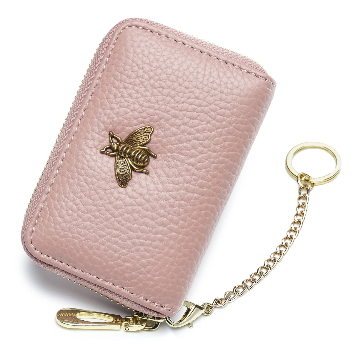 imeetu RFID Credit Card Holder, Small Card Wallet Women, Leather Card Case