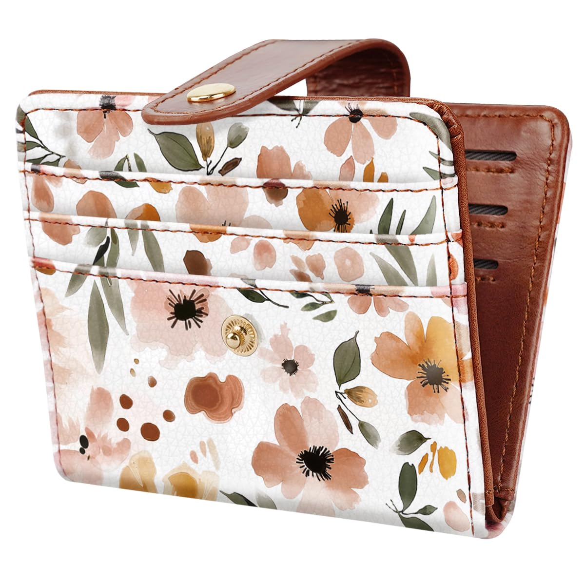 Small Wallets for Women Slim Minimalist Bifold Credit Card Holder