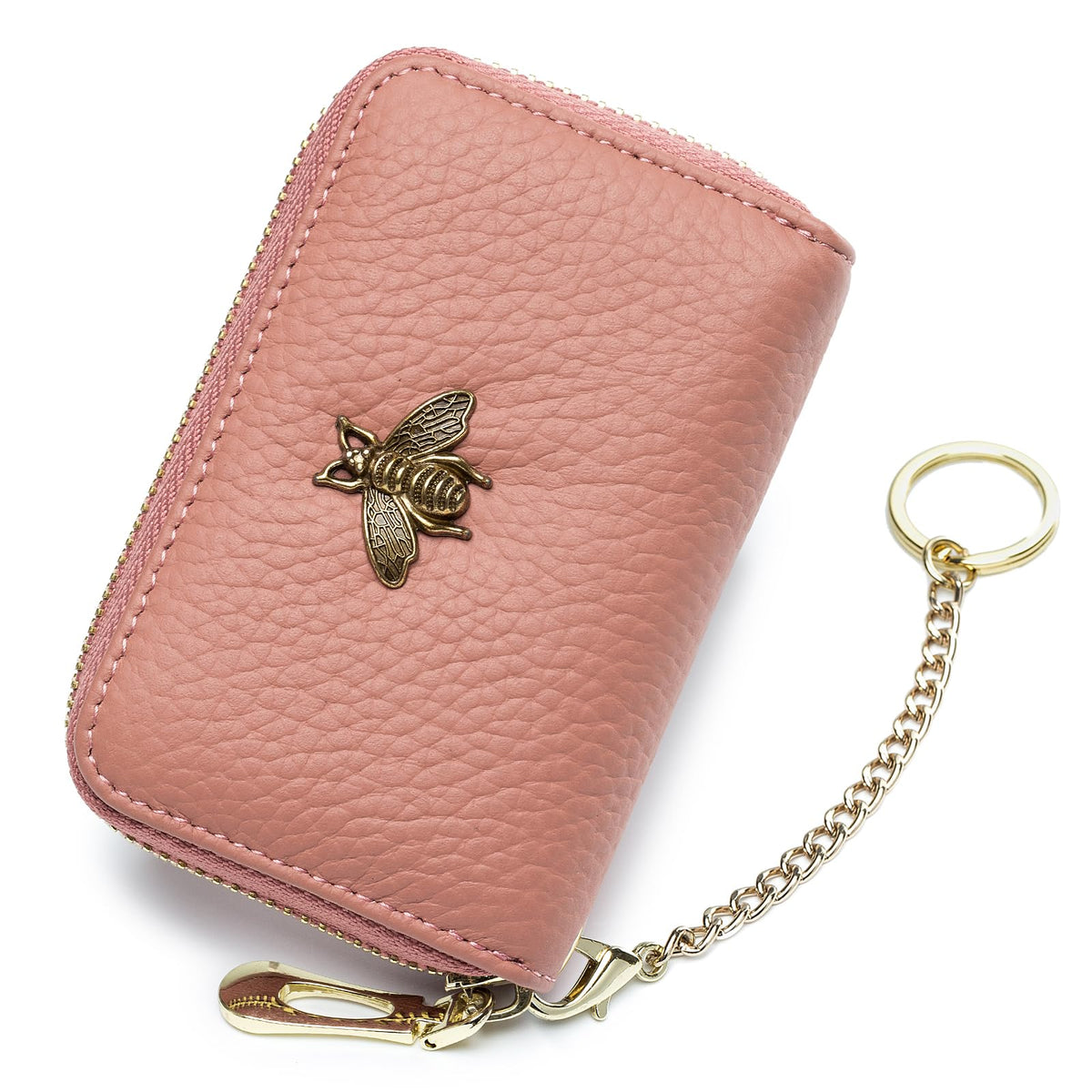imeetu RFID Credit Card Holder, Small Card Wallet Women, Leather Card Case