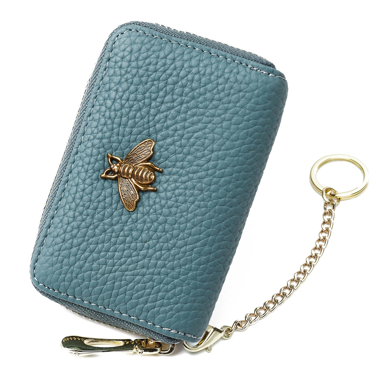 imeetu RFID Credit Card Holder, Small Card Wallet Women, Leather Card Case