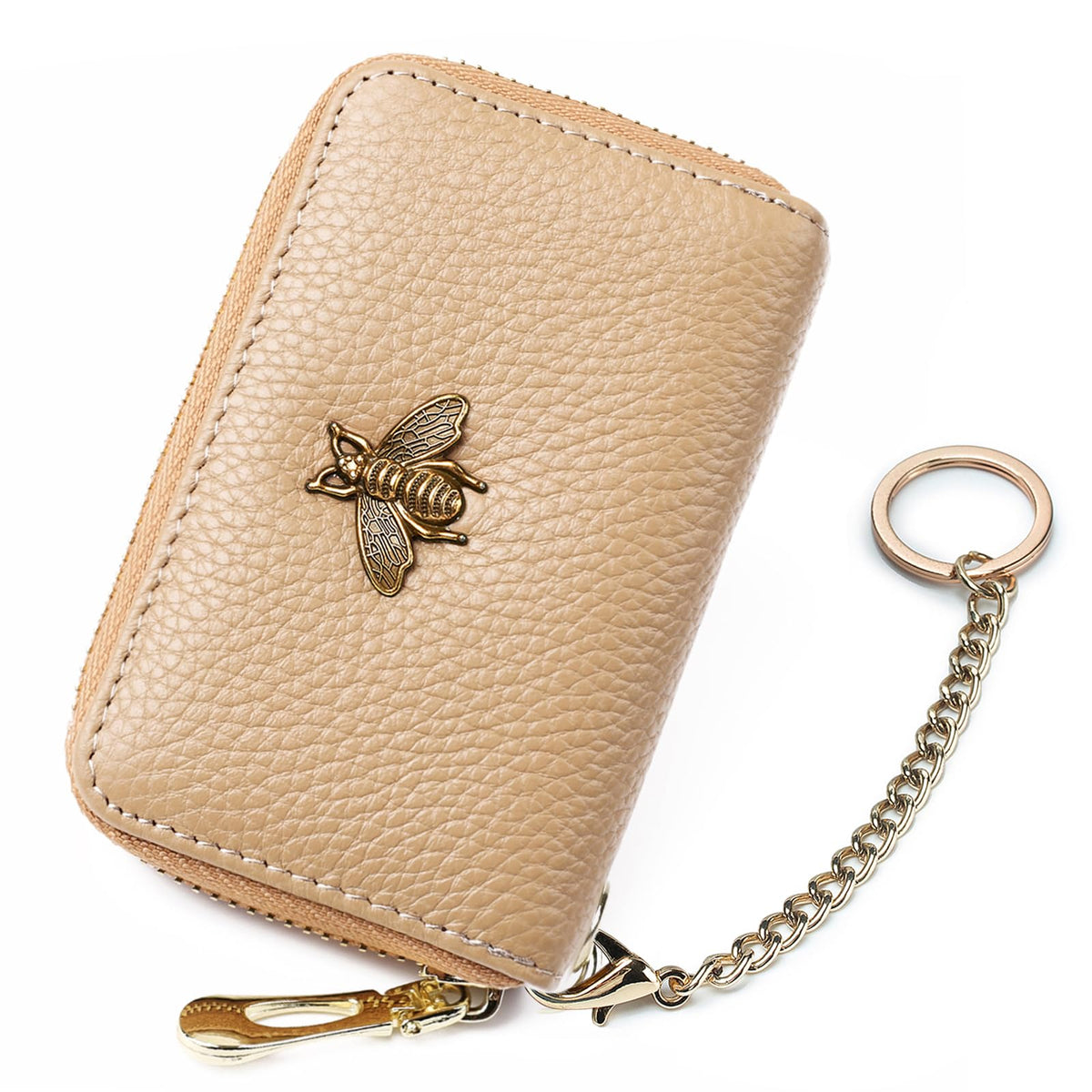 imeetu RFID Credit Card Holder, Small Card Wallet Women, Leather Card Case