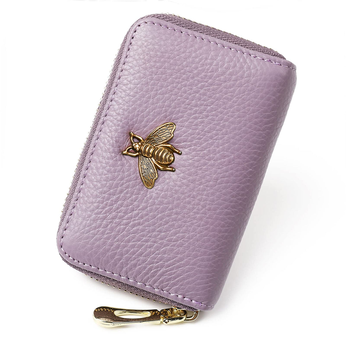 imeetu RFID Credit Card Holder, Small Card Wallet Women, Leather Card Case