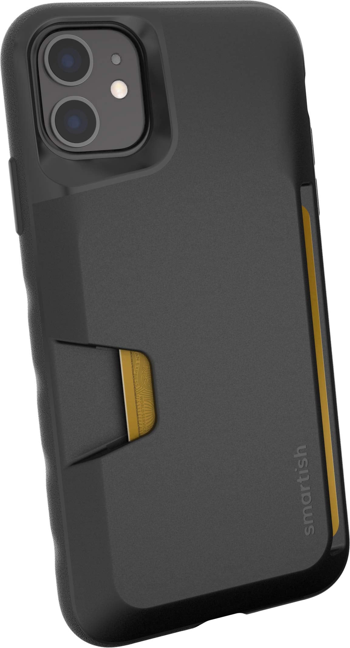 Smartish iPhone 18 Pro/17 Pro Wallet Case, Wallet Slayer Vol 1, Black