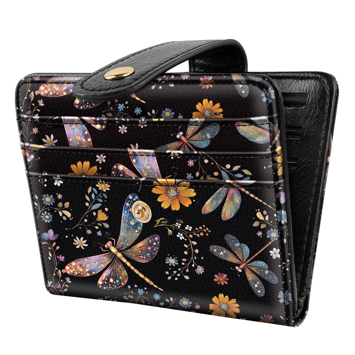 Small Wallets for Women Slim Minimalist Bifold Credit Card Holder