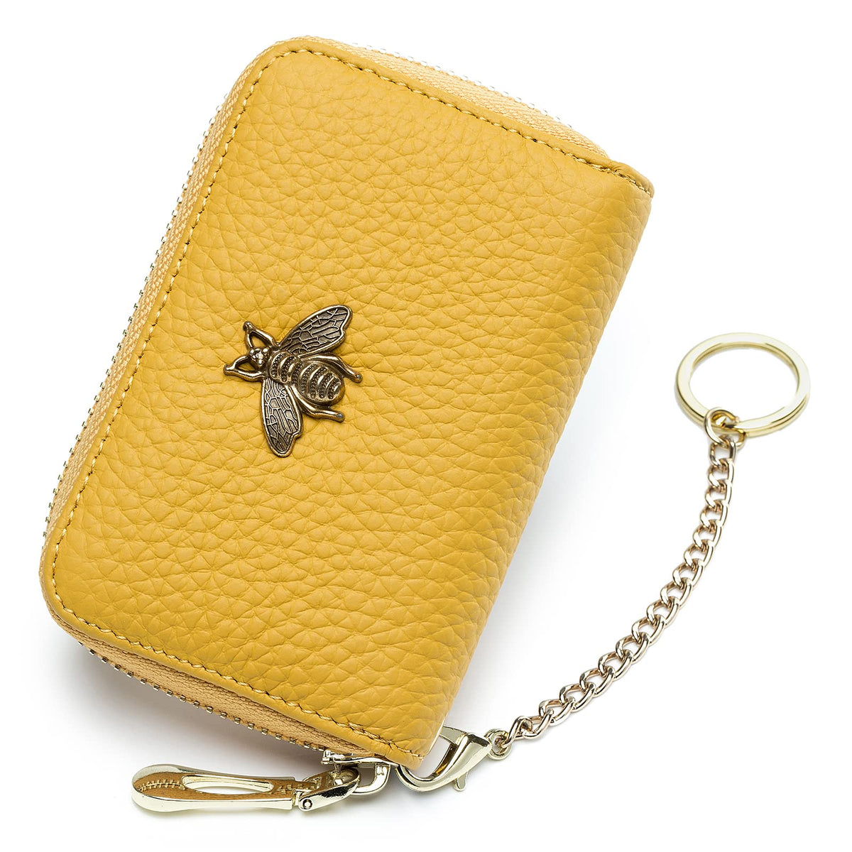 imeetu RFID Credit Card Holder, Small Card Wallet Women, Leather Card Case