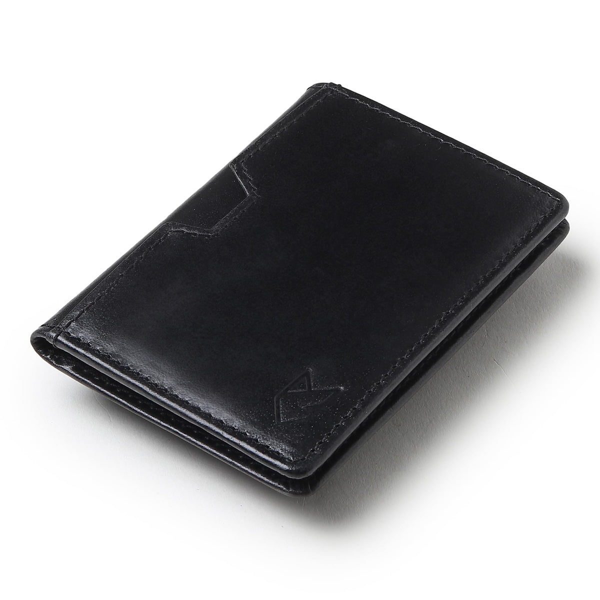 FOXHACKLE Full Grain Leather Credit Card Holder for Men and Women, Slim Bifold RFID Blocking Wallet, Thin Front Pocket Minimalist Wallet, Small Card Case.