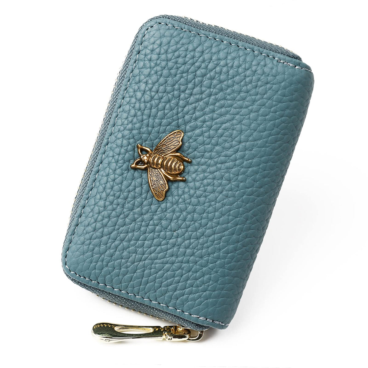 imeetu RFID Credit Card Holder, Small Card Wallet Women, Leather Card Case