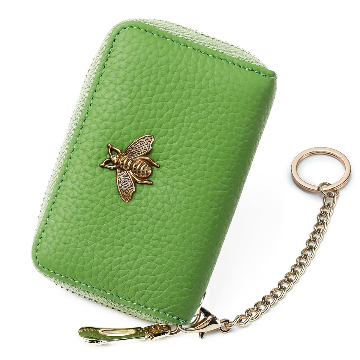 imeetu RFID Credit Card Holder, Small Card Wallet Women, Leather Card Case