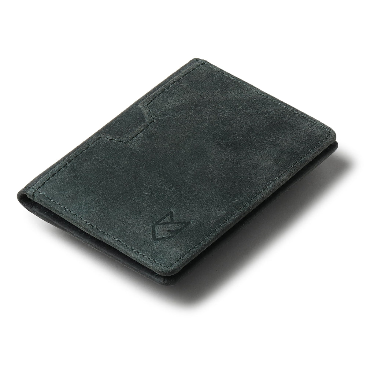 FOXHACKLE Full Grain Leather Credit Card Holder for Men and Women, Slim Bifold RFID Blocking Wallet, Thin Front Pocket Minimalist Wallet, Small Card Case.