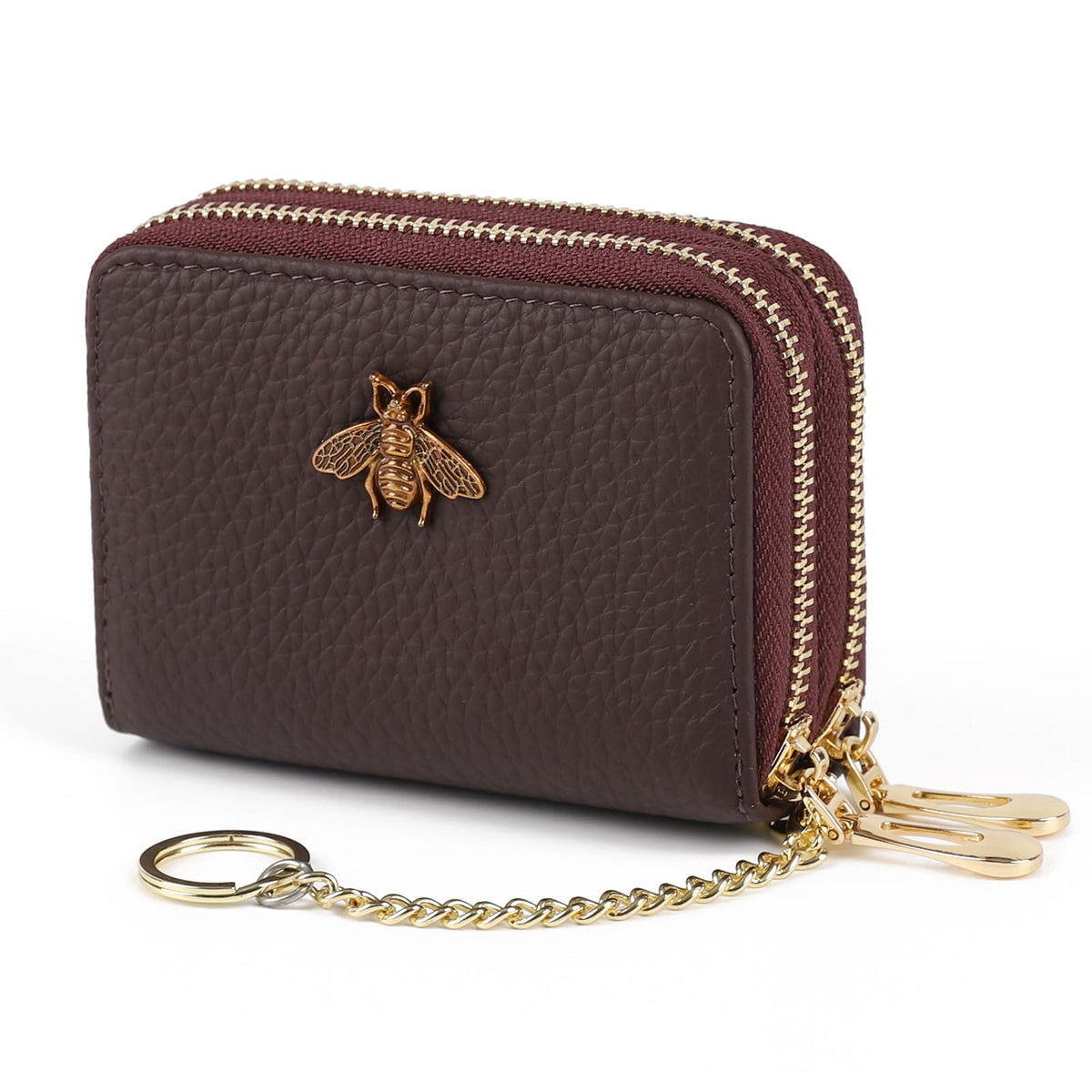 imeetu RFID Credit Card Holder, Small Card Wallet Women, Leather Card Case