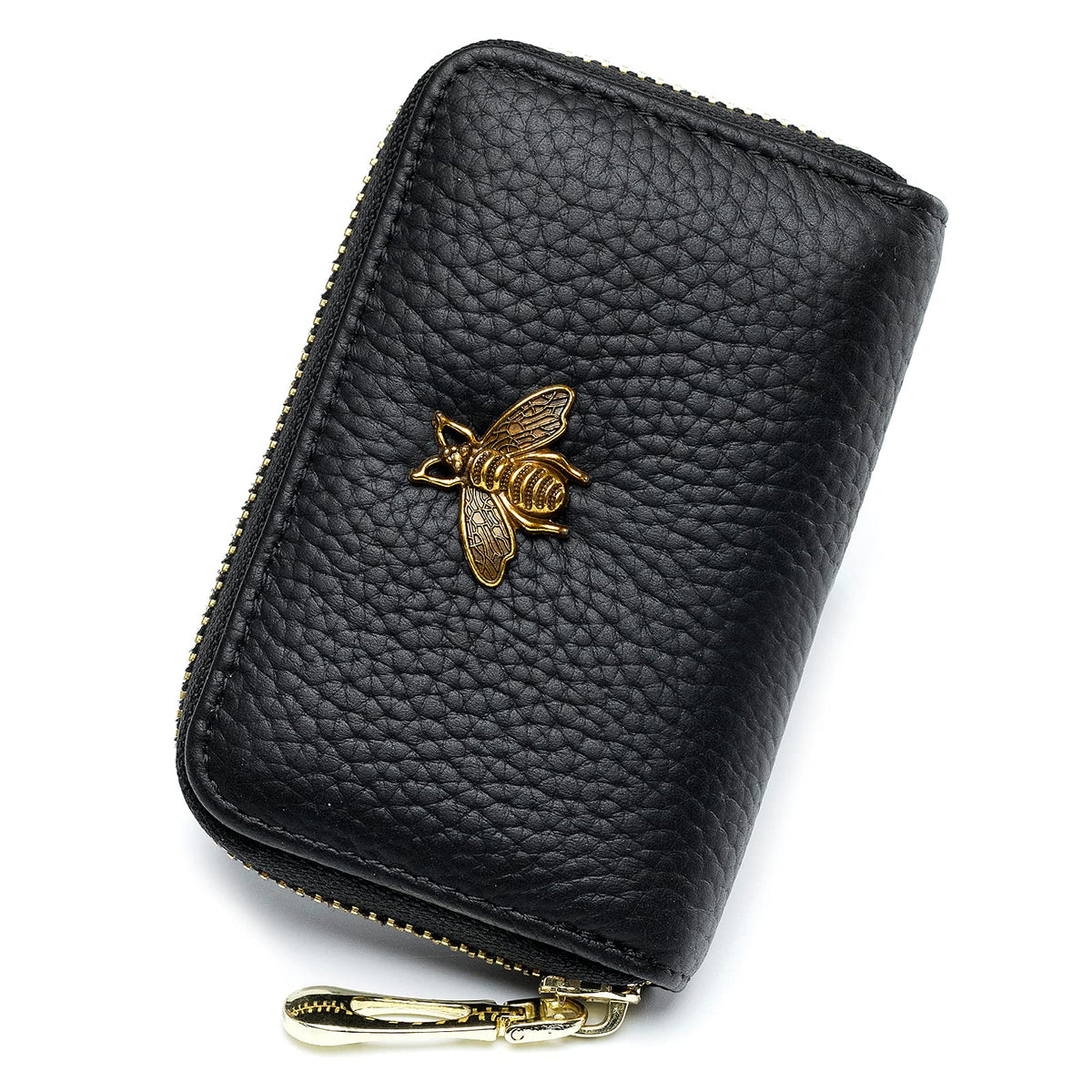 imeetu RFID Credit Card Holder, Small Card Wallet Women, Leather Card Case