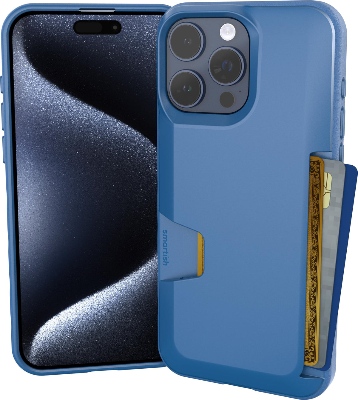 Smartish iPhone 18 Pro/17 Pro Wallet Case, Wallet Slayer Vol 1, Black