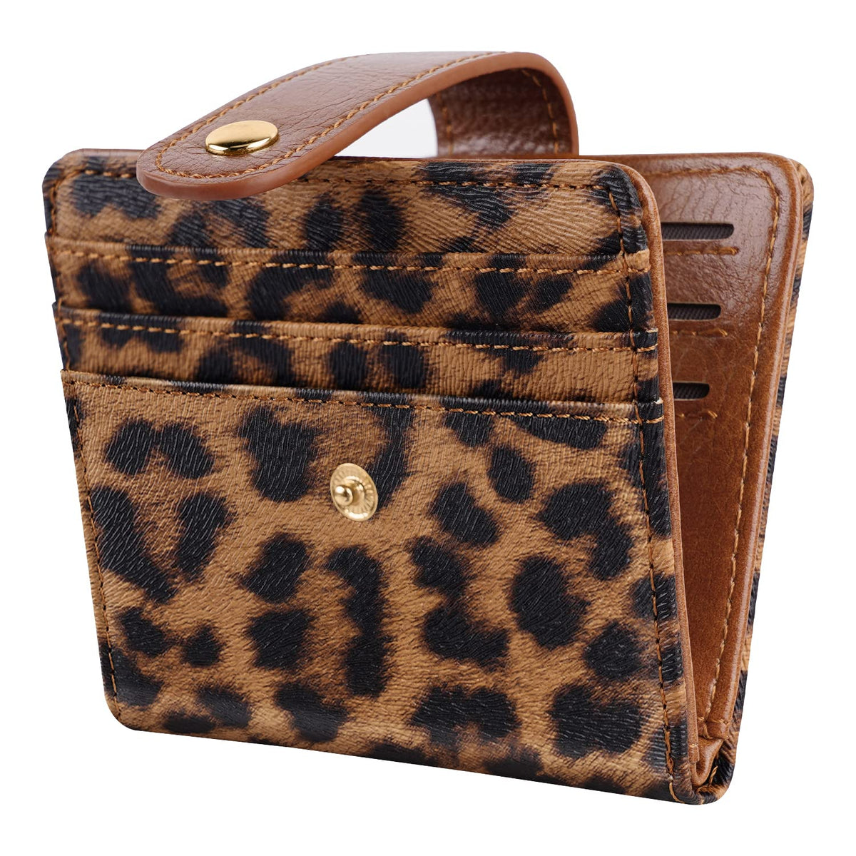Small Wallets for Women Slim Minimalist Bifold Credit Card Holder