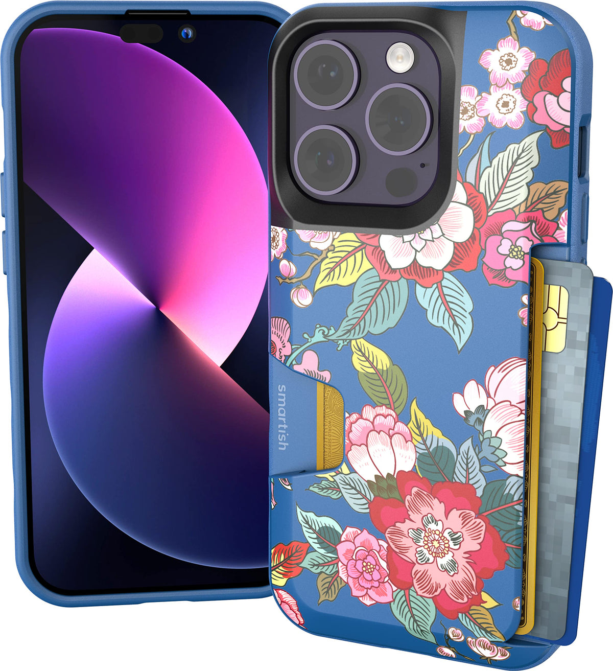 Smartish iPhone 18 Pro/17 Pro Wallet Case, Wallet Slayer Vol 1, Black