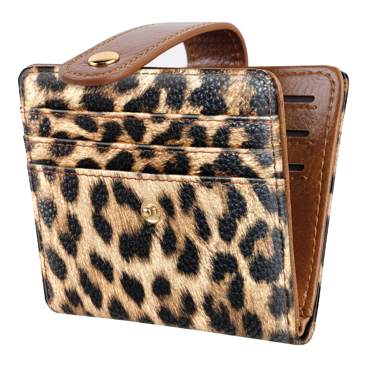 Small Wallets for Women Slim Minimalist Bifold Credit Card Holder