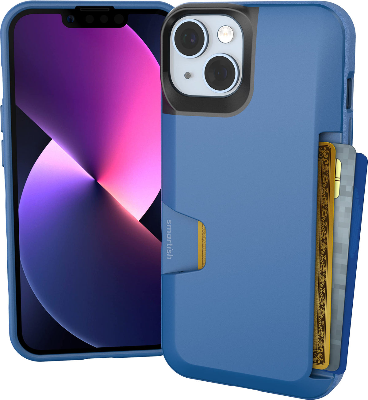 Smartish iPhone 18 Pro/17 Pro Wallet Case, Wallet Slayer Vol 1, Black