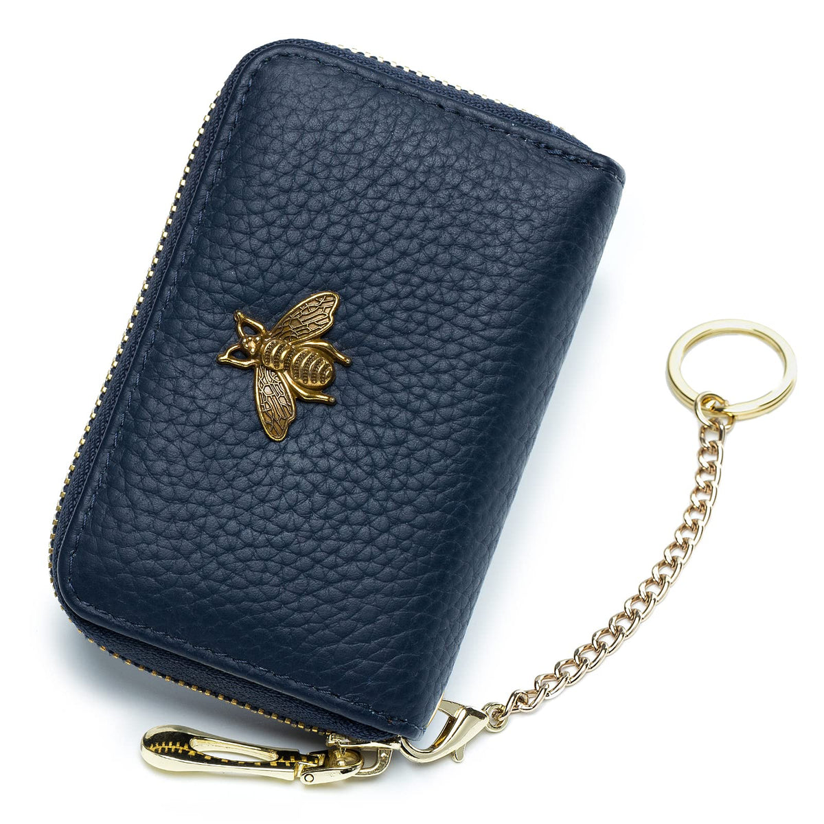 imeetu RFID Credit Card Holder, Small Card Wallet Women, Leather Card Case