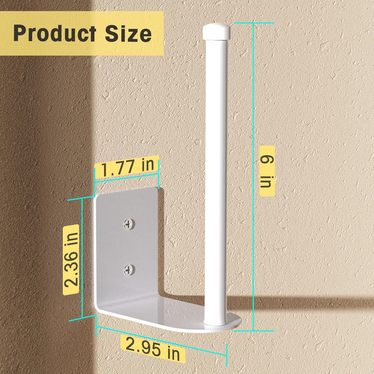 Durmmur Stainless Steel Hat Organizer, Hat Rack for Wall,Each Holds 15 Hats