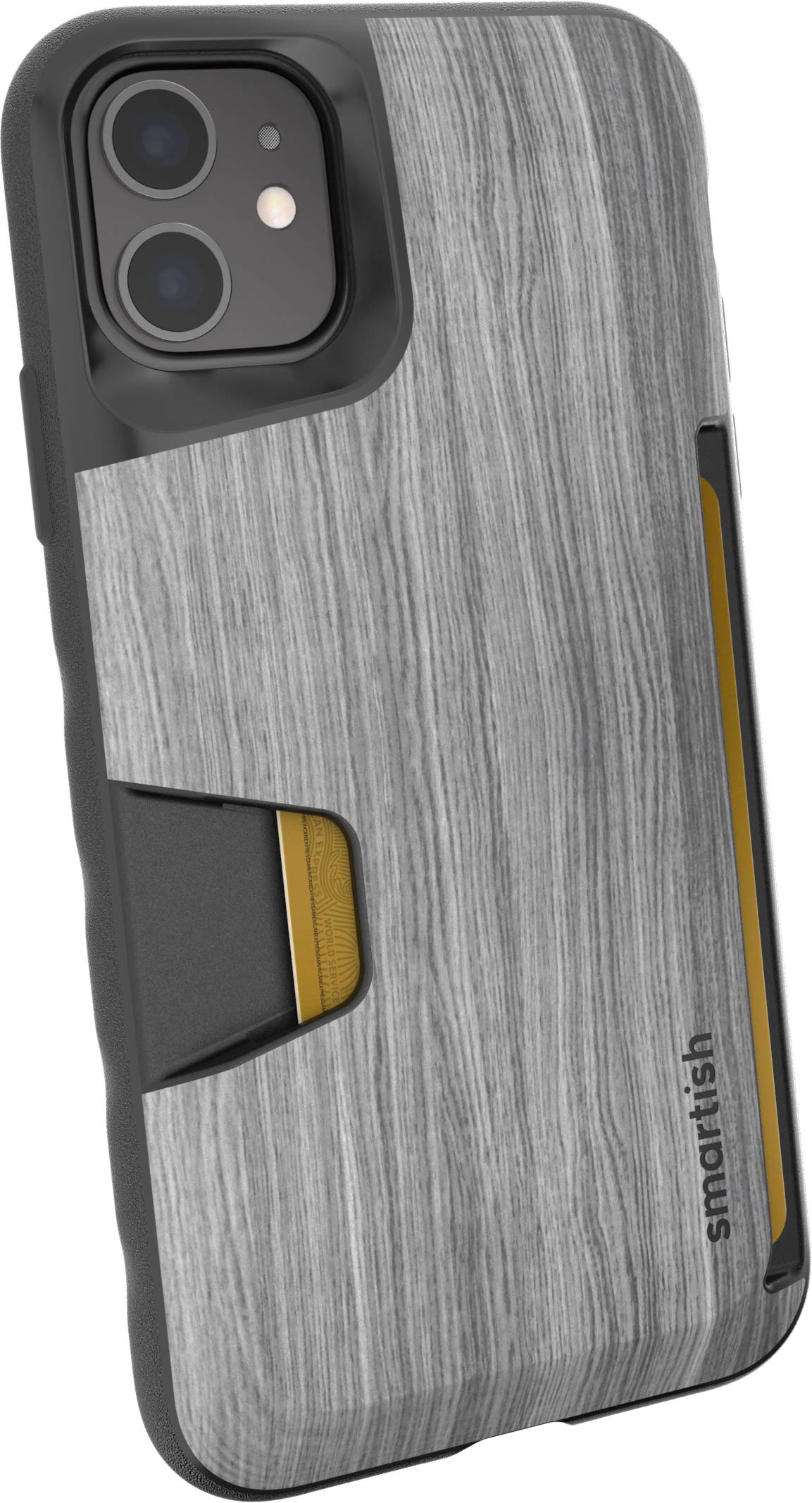 Smartish iPhone 18 Pro/17 Pro Wallet Case, Wallet Slayer Vol 1, Black