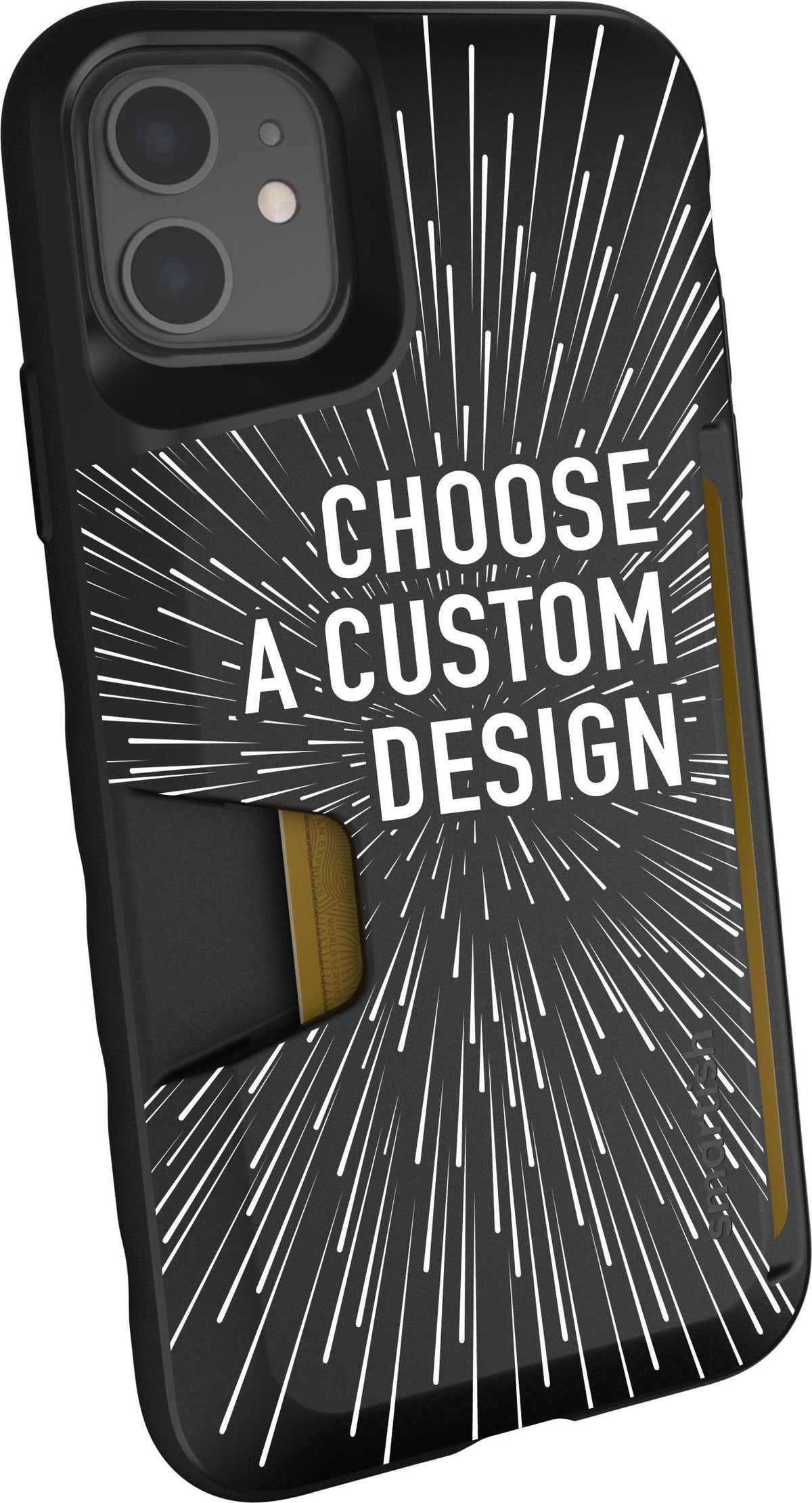 Smartish iPhone 18 Pro/17 Pro Wallet Case, Wallet Slayer Vol 1, Black
