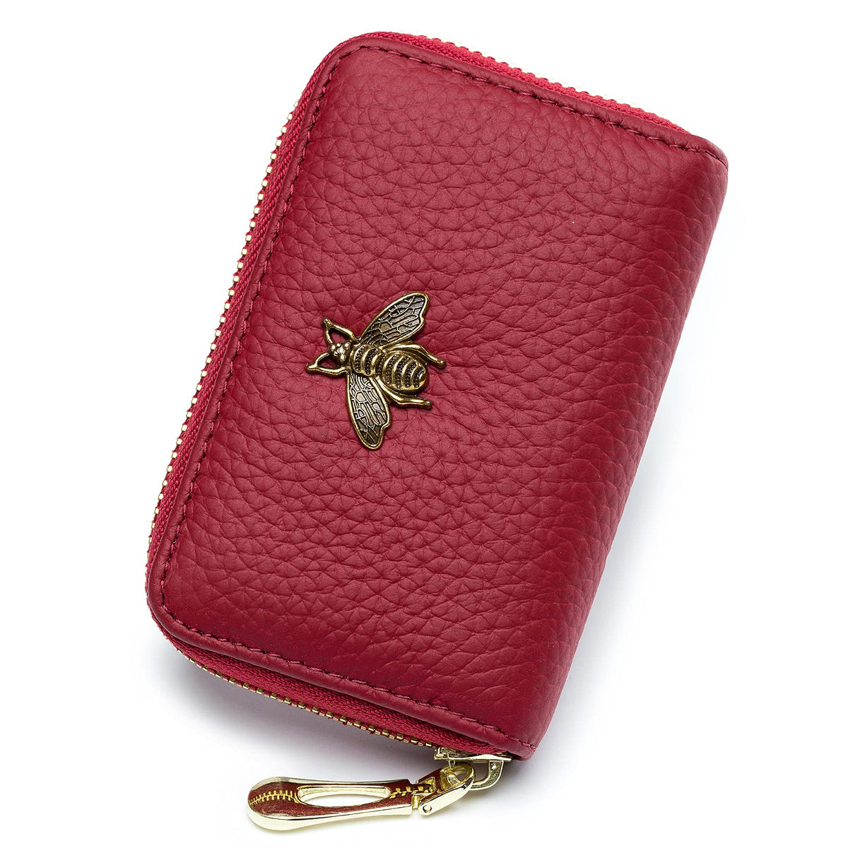 imeetu RFID Credit Card Holder, Small Card Wallet Women, Leather Card Case
